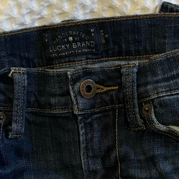 Brooke Straight Lucky Brand Jeans sz 00/24 - Picture 5 of 7